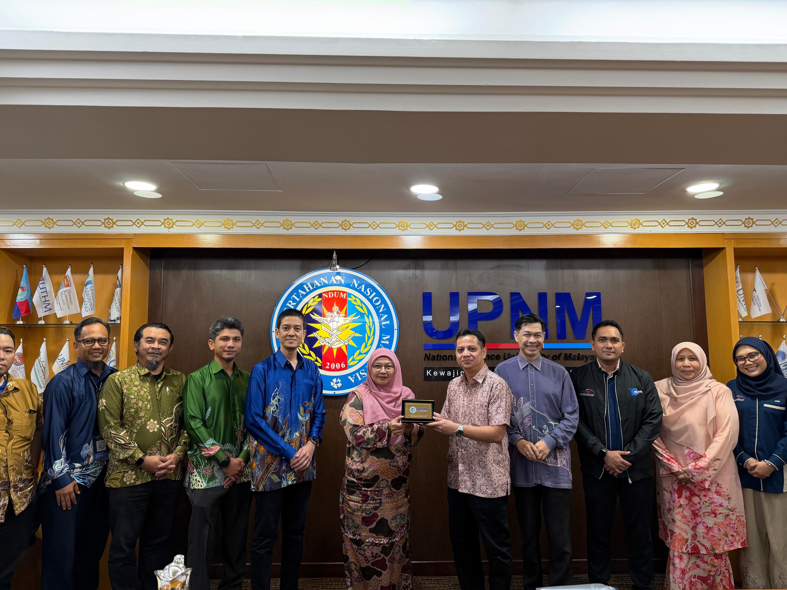 MBOT COURTESY VISIT TO UNIVERSITI PERTAHANAN NASIONAL MALAYSIA STRENGTHENS STRATEGIC COLLABORATION IN TECHNOLOGY EDUCATION